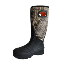 Camo Waterproof Insulated Neoprene and Rubber Outdoor Boot for Hunting